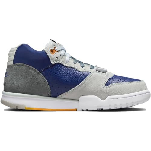 Nike Air Trainer 1 Men's Shoes (FB8886-001, Light Silver/Black/Deep Royal Blue)2