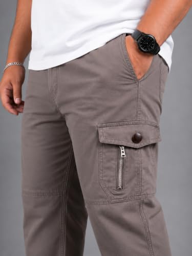 Image of INKKR Men Plus Size Cargo Pants || Plus Cargo Pants Cotton || 2XL-6XL