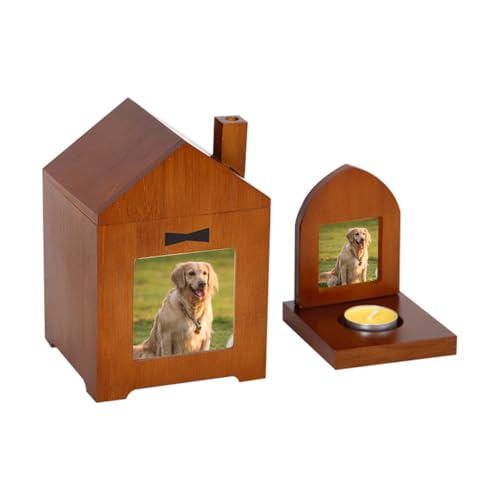 TIKHJ ペット仏壇 クリメイションボックス 骨壷