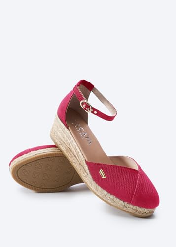 Formiga Canvas Wedge - Cherry 8 US (39EU) / Cherry
