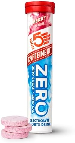 HIGH5 ZERO Caffeine Hit ElectrolyteTablet - Hydration Tablets Enh...