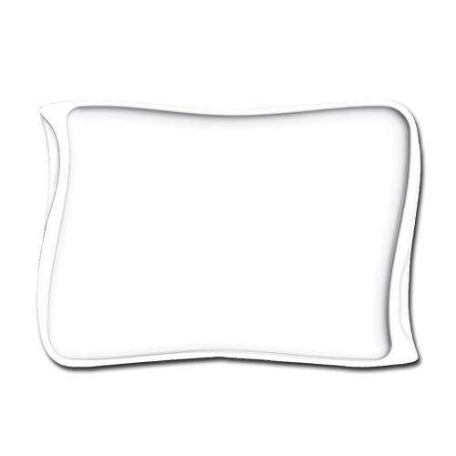 Image of Milton Camber Large Melamine Tray, White (15.9 inch X 11 inch)