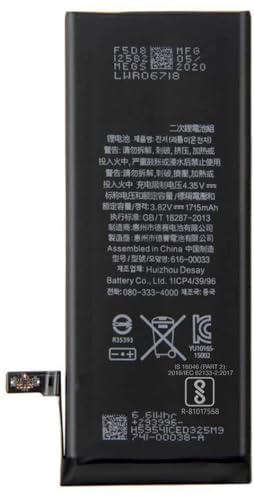 Image of Original 6s Battery for iPhone 6s (1715mah) Battery with 1 Year warrenty *** (P63)