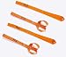 TGL 18" Tie Down Straps, 2,300 LB per strap, 4-pack