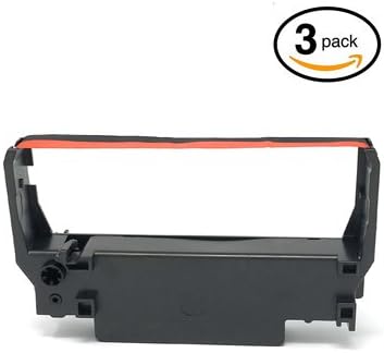 BNRL Ribbon Cartridge Bixolon SRP270 SRP275 Black Red Compatible Premium Ribbon Cartridge 3 Pieces Per Pack