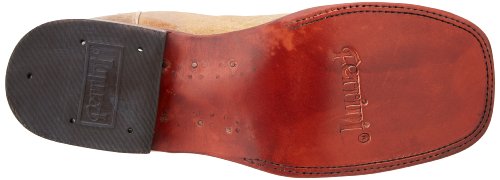 Mens Kingstons Embroidered Square Toe Casual Boots Mid Calf - Brown4