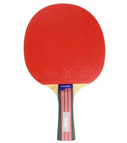 Kit Tênis De Mesa Com 02 Raquetes Equilibrio E 03 Bolinhas