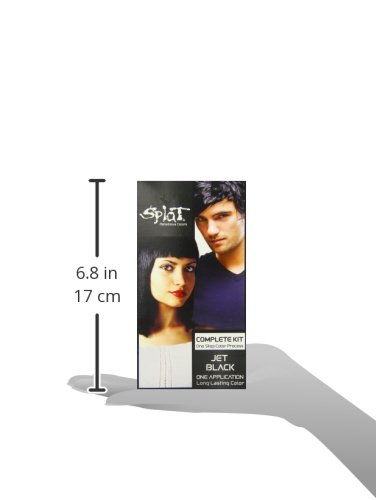 Splat | Original Complete Jet Black Hair Dye Kit | Permanent | Long Lasting | Vegan And Cruelty-Free #TOP5
