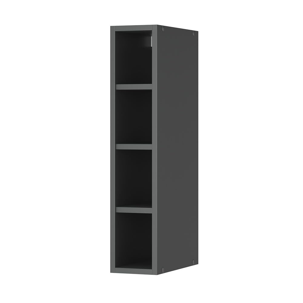 Vicco Hängeschrank Fame-Line, Anthrazit, 15 cm, zur Kombination mit weiteren Modulen der Fame-Line Serie