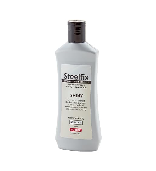 Steelfix Kitchen Stainless Steel Cleaner and Reviver for Polished and Shiny Surfaces - 250ml