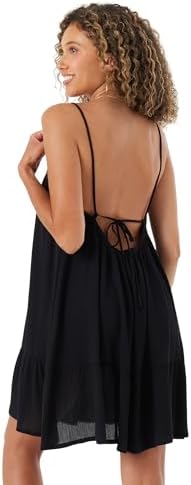 Roxy Women's Casual Dress β Sundress & Swimsuit Cover-Ups, Beach, Poolside, Resort Wear, Evening, Small - 2