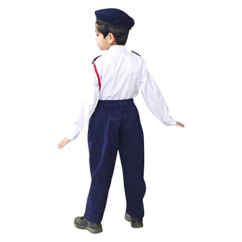 Image of Kaku Fancy Dresses Our Helper Costume for Boys & Girls | Social Helper Doctor, Nurse, Fireman, Postman, Teacher, Farmer Dress For Kids