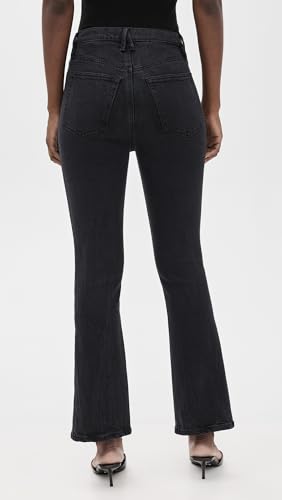 Good American Women's Soft Tech Good Standard Kick Flare Jeans3