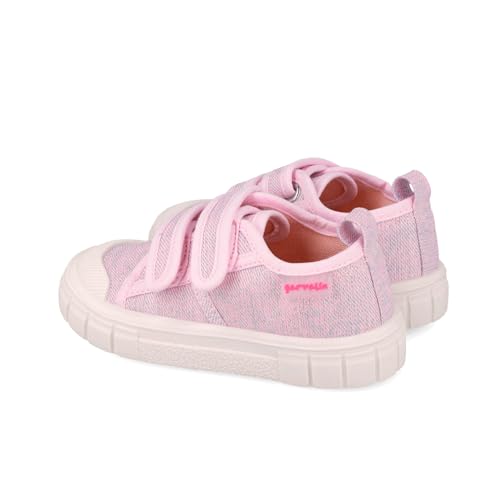 Chaussures de Sport GARVALIN Basic Canvas 252381 rose pour Filles - 3