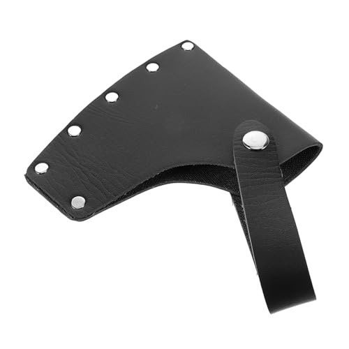 Yardwe Essential Outdoor Tool Cover Fake Leather Axe Rugged Construction for Camping Gear