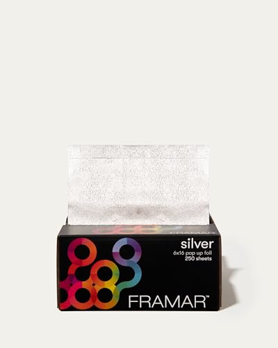 Láminas para el cabello Framar papel aluminio de peluquería premium 7