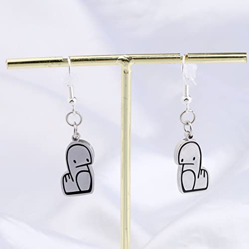 Dino Merch Bang Chan Dino Gift Dino Bang Chan Dinosaur Worm Earrings4