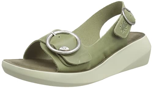 Fly London Berk754flySandalia para mujer, gris (Smog), 41 EU