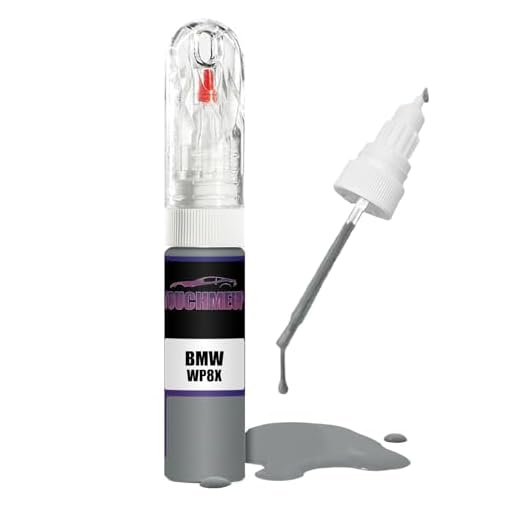 Bolígrafo de pintura para retoques para modelos BMW Frozen Brooklyn Grey WP8X Brush Scratch Chip Fix Kit