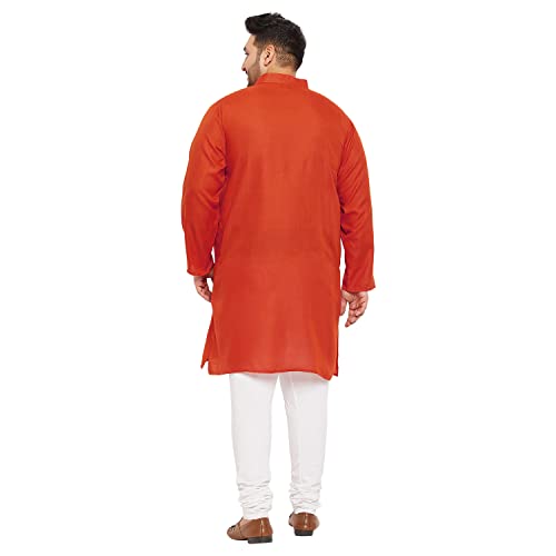 Image of Bigbanana Plus Size Men Regular Fit Kurta