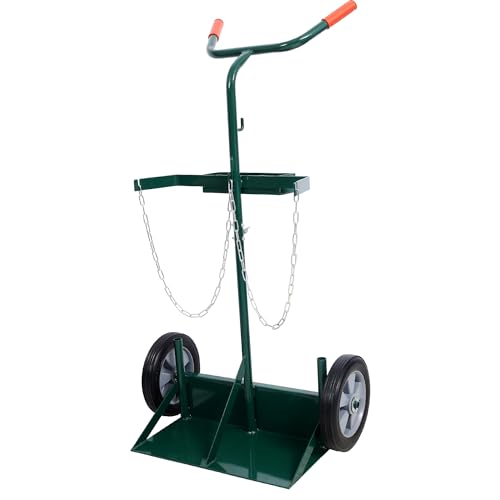 Carretilla de mano con ruedas de caucho 440 lb miniatura 1