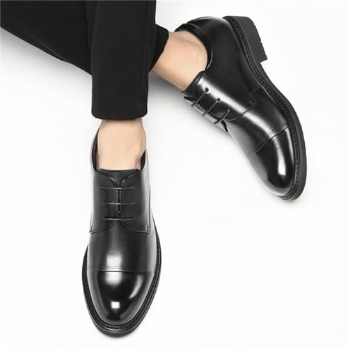 Height Increasing Shoes for Men, Anti-Slip Elevator Business Oxfords Height-Boosting Formal Dress Shoes4