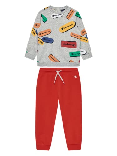 Sweat et pantalon Champion gris pour bébé de 6 mois avec imprimé allover