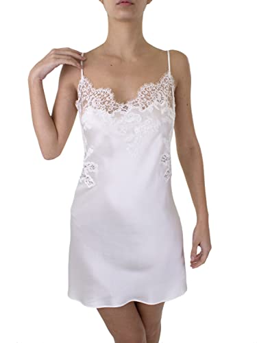 MARJOLAINE Jupon court en soie, Blanc, 44