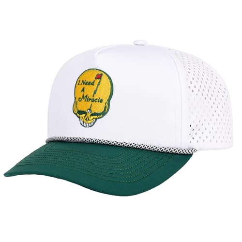 SockFrenzy Funny Skull Golf Hats for Men 2026 Dad hat Baseball Cap