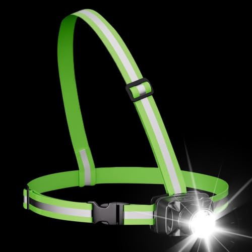 Luz LED para el pecho de 1000 lúmenes recargable con haz ajustable 2