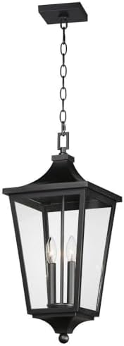 Maxim Lighting 40239CLBK Sutton Place VX - 2 Light Outdoor Pendant-23.5 Inches Tall and 10 Inches Wide