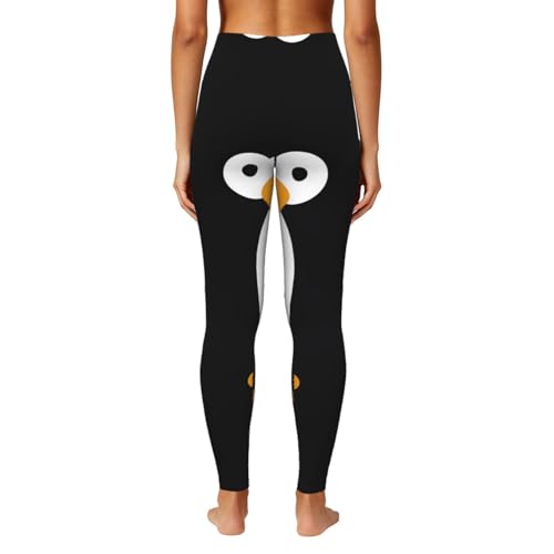 Pantalones de yoga Cute Penguin cómodos para el gimnasio y la rutina diaria en la ciudad 4