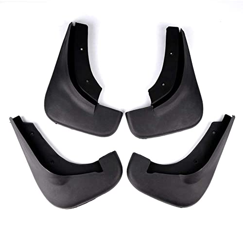 Mud Flaps Compatible with VW Golf MK4 Compatible with Jetta A4 Bora 1998-2005 Splash Guards Wheel Fender Mudguard Kit Black