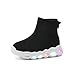 PhoeniTots Toddler Little Kids Light Up Fashion Sneakers Slip on Led Shoe Breathable Casual First Walking Mesh Boys Girls