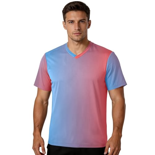 Maillot de football anti-transpiration contre l'humidité pour homme