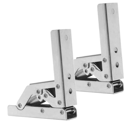 SEWACC 2 piezas Bisagras Hidráulicas de Bloqueo para Muebles de Bisagras Pequeñas de Montaje Superficial con Cierre Suave y Amortiguación Silenciosa para Armarios y Puertas de Cocina