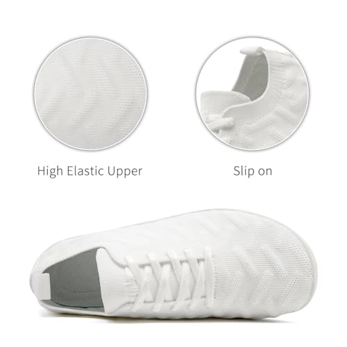 Womens Barefoot Shoes Walking Casual Slip On Shoes Zero Drop Footwear Yoga Gym Sneakers Lightweight Breathable Minimalist Trainers4