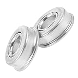 Cabilock 2 Stück Kugellager für Rollstuhl Vorderrad Stahl Lager Ersatzteile für Rollstuhl Zubehör mit Stabilem Support und Reibungsloser Funktion