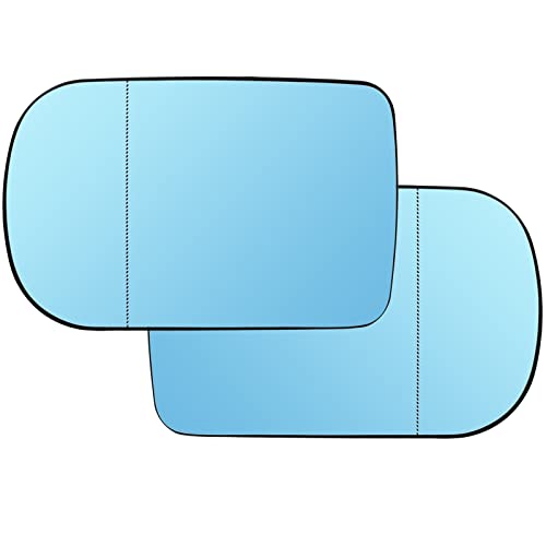 Cristal de espejo retrovisor izquierdo derecho calefactable para BMW E39 E38 1995-2003