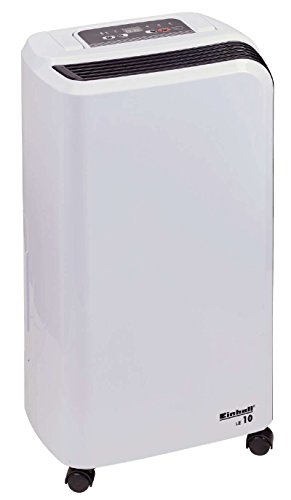 Einhell Luftentfeuchter LE 10 (245 W max. Leistungsaufnahme, 9- stufiger Feuchtigkeitsregler, 2- stufiger Lüfter, 2 Liter Kondensatbehälter, Timer, LED- Display)