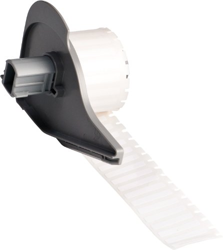 Brady M71-14-423 Permanent Polyester BMP71 Thermal Transfer Portable Printer Labels , White (750 Labels per Roll, 1 Roll per Package)