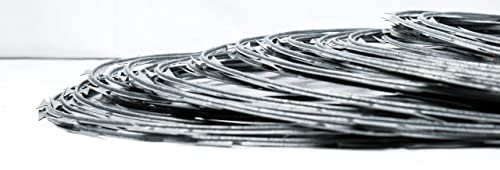 Razor Wire Razor Ribbon Barbed Wire 18" 1 Coil 50 Feet Per Roll - Thumbnail 5