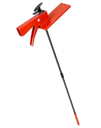 QWORK Brake Pedal Depressor Tool for Car Truck & Vehicle Pedals - Adjustable 28-Inch One-Hand Use Helps with RPM Control Brake Testing