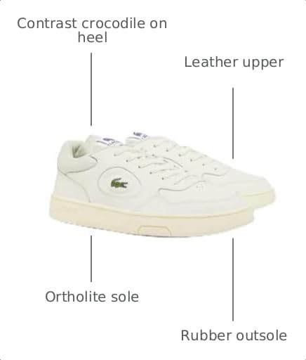 Image of Lacoste Men's Lineset Leather Sneakers