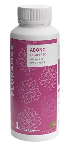 Fertilizante Floramax Abono Líquido para Plantas con Flores Estimula la Floración Colores Intensos y Mayor Duración Ideal para Rosales Orquídeas Hortensias 1L | FERTILIS