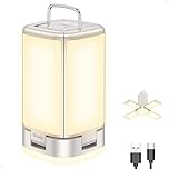 Blukar Camping Lantern Rechargeable, 2000 Lumen Camping Lights Lamp for Tent,Super Bright 116 LEDs-7 Light Modes,4800mAh Long Battery Life,90°Adjustable,Outdoor Hanging Tent Accessories for Emergency