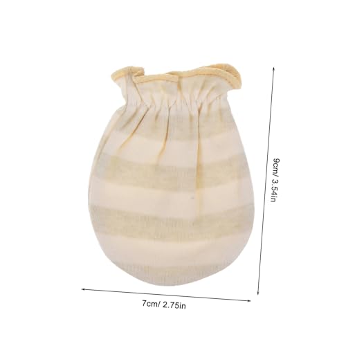 Baby Mittens for Newborns 4-Pack Cotton No-Scratch Mitts for Infants Breathable Unisex Baby Gloves for Sleeping and Preventing Scratches2