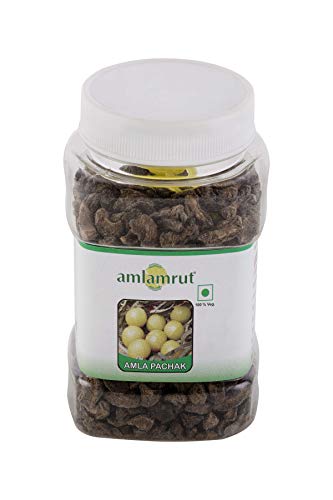 Image of Amlamrut Fresh Amla Pachak - 125g (Pack of 2) | Natural Indian Gooseberry Digestive Aid | Rich in Vitamin C & Antioxidants | No Artificial Preservative