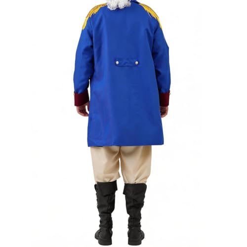 OEBLD George Washington Costume Adult Colonial Men Colonial Deluxe Wax Museum Project（no Wig） - image 2