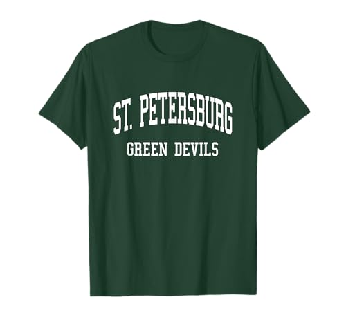 St. Petersburg High School Retro Sports T-Shirt